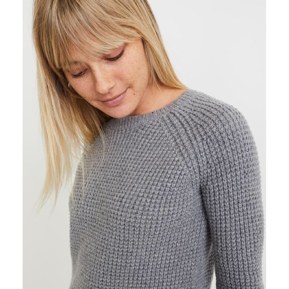 Marine Layer Sweaters - NEW Marine Layer Delaney Pullover Grey sz Small